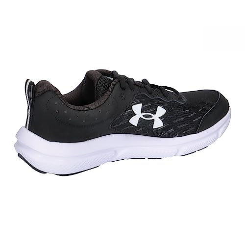 Under Armour Men's Charged Assert 10, (001) Black/Black/White, 7, US
