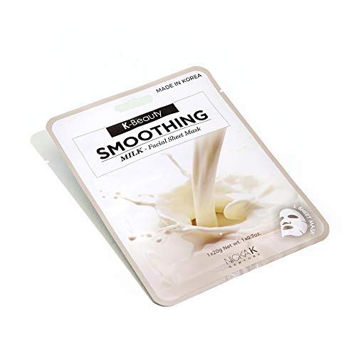K-BEAUTY SMOOTHING MILK- FACIAL SHEET MASK (SMOOTHING)