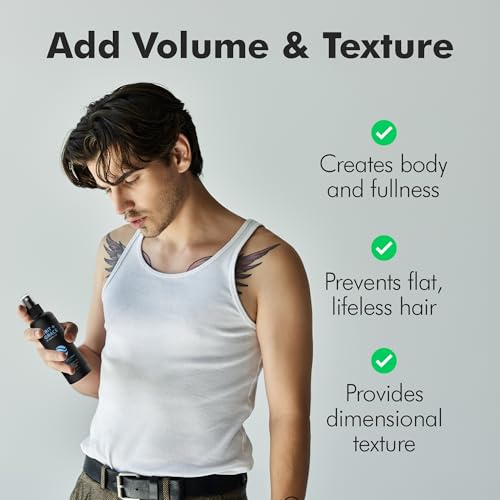 Aberlite Grit+Grace Sea Salt Spray for Men & Women Beach Look - Hair Texture Styling Product for Beach Waves - Curly & Wavy Hair Texture Spray (6 FL OZ)