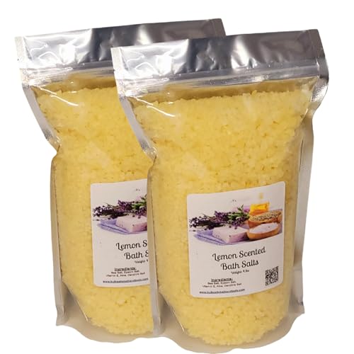 Bath Salts | 8lbs (2) 4lb Bags | Lemon Scent