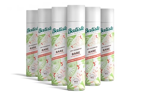 Batiste Dry Shampoo, Bare Fragrance, 6.73 fl. oz. PACK OF 6