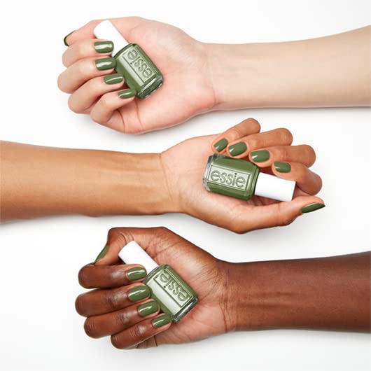 essie nail polish, ferris of them all collection, muted khaki-green nail color with a cream finish, win me over, 0.4600 fl. oz. (Pack of 2)