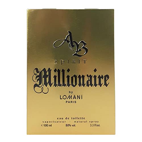 LOMANI Ab Spirit Millionaire Men By Lomani - Edt Spray 3.4 OZ
