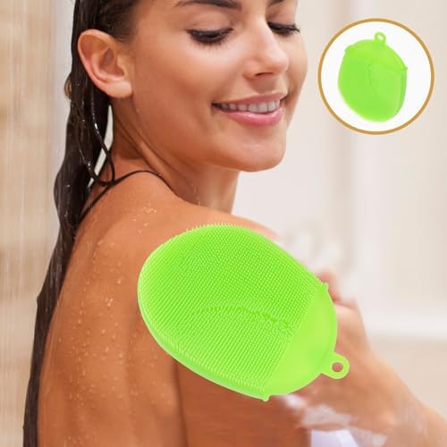 3pcs Spa Massage Exfoliating Glove Body Brush Bath Shower Glove Body Scrub Glove