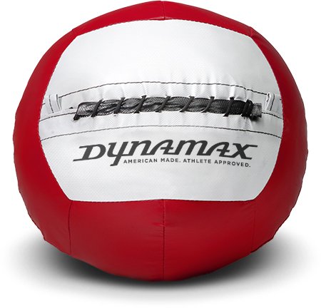 Dynamax Mini 6lb Soft-Shell Medicine Ball Red/Grey