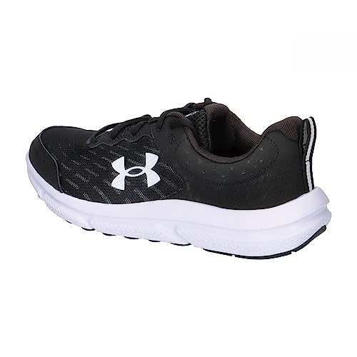 Under Armour Men's Charged Assert 10, (001) Black/Black/White, 7, US