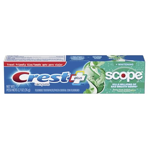 Crest Complete Whitening + Scope Fluoride Toothpaste Minty Fresh - 2.7oz