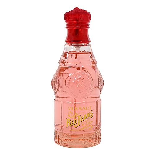 Versace Red Jeans Eau De Toilette Spray for Women By - 2.5 Oz/ 75 Ml, 2.5 Fl Oz