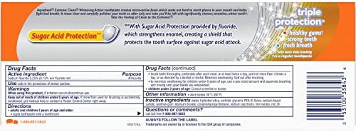 Aquafresh Extreme Clean Whitening Action Fluoride Toothpaste for Cavity Protection, 5.6 ounce Twinpack (Two 5.6oz tubes)