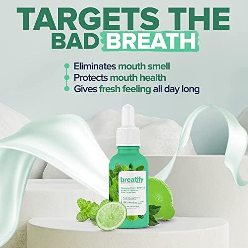 Bad Breath Treatment – Dry and Bad Mouth Smell Removing Drops – Easy to Carry and Handy Fresh Breath Oil serum, 20 mL, 0.68 Oz (Pack of 1, 0.68 Oz)