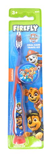 PAW Patrol Toothbrush for Kids 3+ yrs. Soft Suction Cup Pack of 2