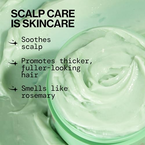 Pacifica Scalp Smoothie Hydrating Scalp Treatment & Leave-On Hair Mask, Cooling Relief for Dry, Flaky, Itchy Scalp & Thinning Hair, Vegan & Cruelty-Free, 6 fl oz