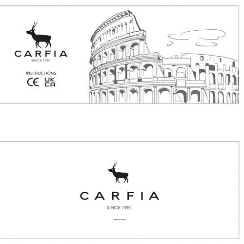 CARFIA Stylish Women's Cat-Eye Polarised Sunglasses Elegant Style for Ladies with Distinctive Antelope Logo in Italian Acetate Frame