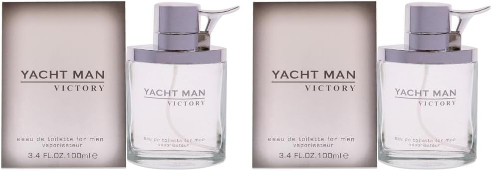 Myrurgia Yacht man victory for men - 3.4 Ounce edt spray, 3.4 Ounce (Pack of 2)