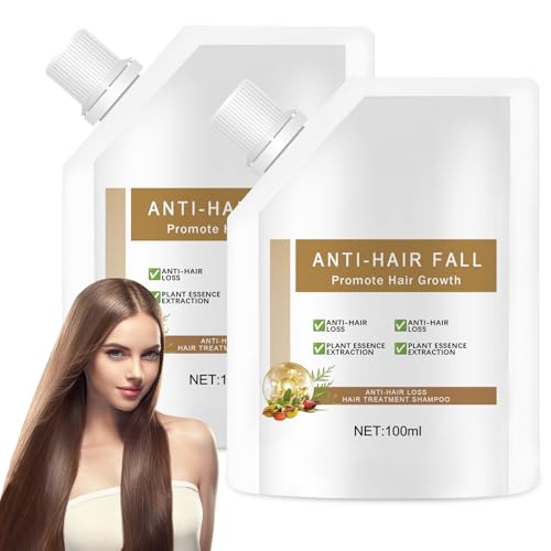Anti Hair Loss Shampoo for Women, Shampoo for Thinning Hair for Women, Moisturizing & Promoting Hair Growth, 100ML(2PCS)