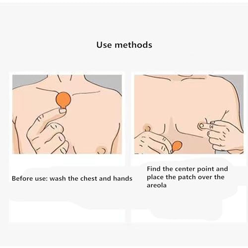 alblinsy 100 Pairs Nipple Cover for Men,Mens Tape Pasties Patch Nipple Covers, Anti Chafing Protector Adhesive Nipple Guard Stickers for Runners Sports Gym Daily(Light Brown)