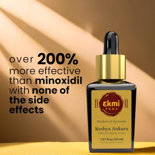 Hair Growth Dht Blocker Serum With Redensyl, Procapil, Ayurvedic Herbs, Amla, Brahmi, Capilia Longa. Follicle Stimulating Serum. Hair Loss Treatment For Women & Men, Thicker Hair 1.01 Fl Oz