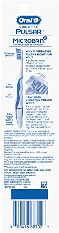 Oral-B Pulsar Expert Clean Battery Toothbrush, Medium, Tooth Brush Pack of 2, (Packaging may vary), Oral Care