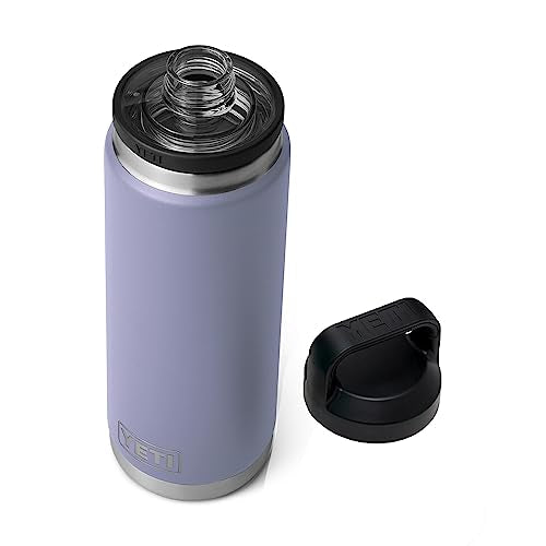 YETI Rambler 26 oz Bottle, Vacuum Insulated, Stainless Steel with Chug Cap, Cosmic Lilac