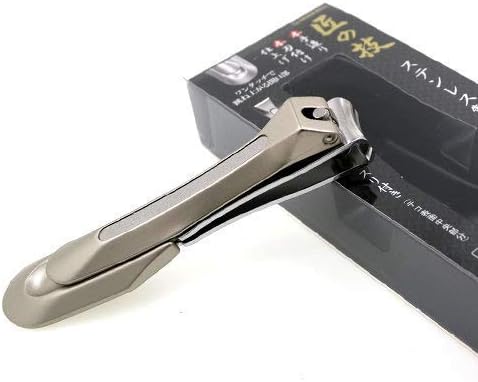 Green Bell - Takumi No Waza - Stainless Steel Nail Clipper (G-1205) - Built-in Nail File - Made in Japan
