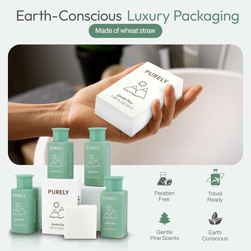 150 piece set | Hotel Soaps and Toiletries Bulk set | Airbnb Essentials for Hosts | Mini Travel Size Shampoo and Conditioner Sets | Bulk Travel Size Toiletries | Homeless Supplies Bulk Amenities
