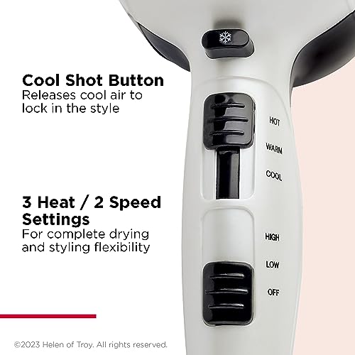 Revlon 1875W Shine Boosting Hair Dryer | Smooth Blowouts and Volume