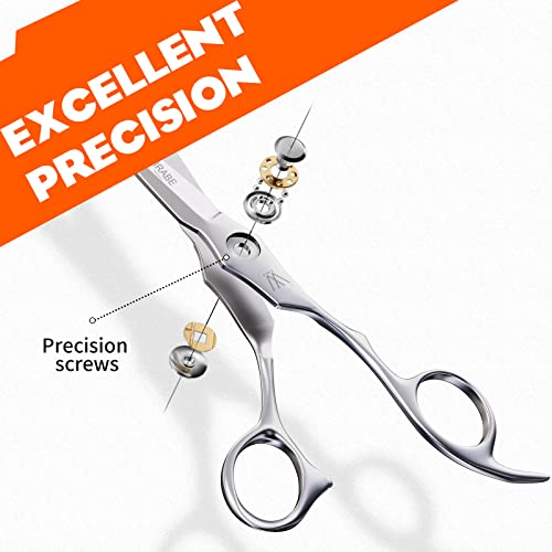 Sirabe HIGH-END Professional Hair Thinning Shears Barber Hair Cutting Texturizing Teeth Scissors with Case, Ultra 440C Sharp Blades for Salon Home Hairdressing
