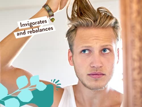 Babo Botanicals Eucalyptus Remedy Shampoo & Wash - Invigorating Eucalyptus & Rosemary Essential Oils -For all Ages - EWG Verified - Vegan - Cruelty Free