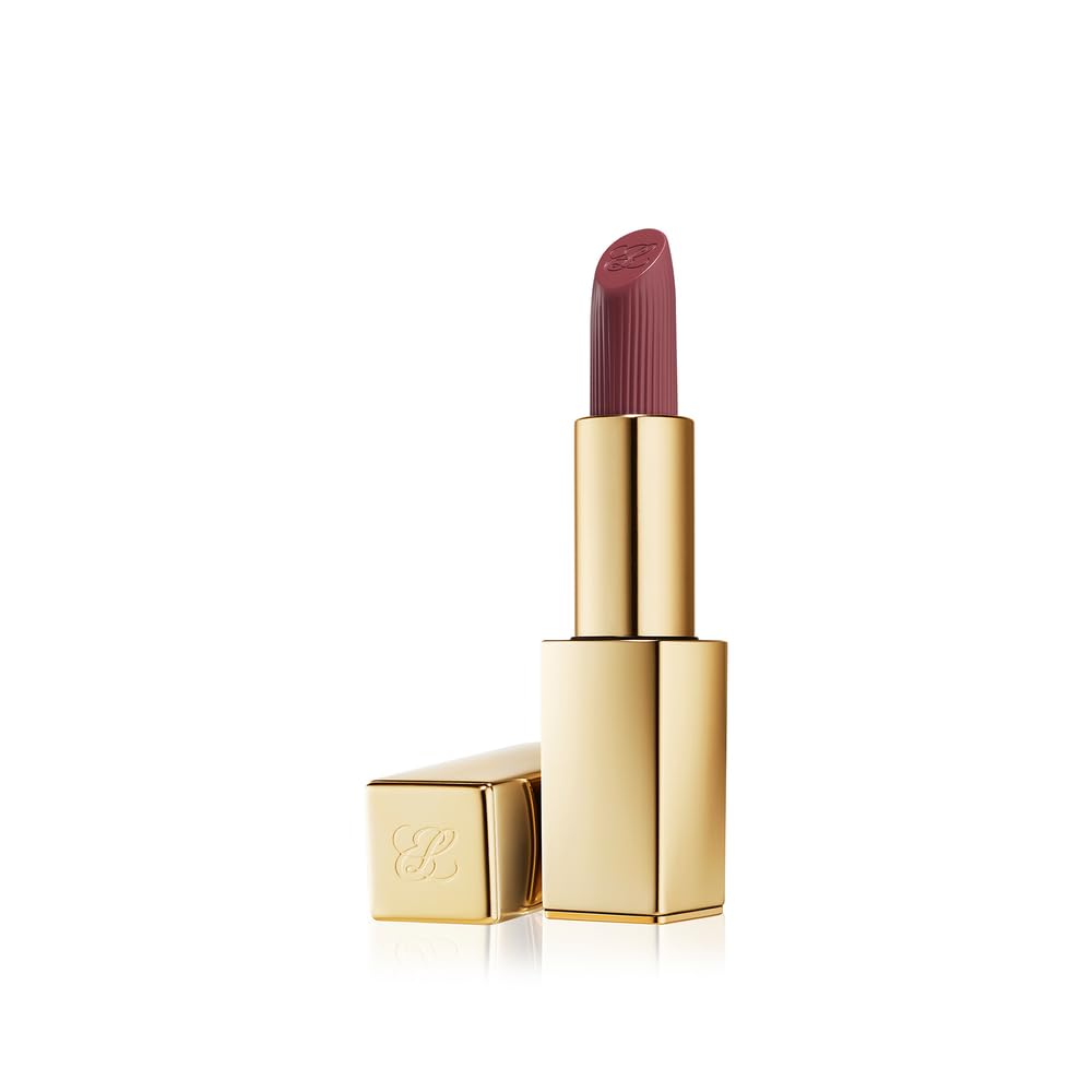 Estée Lauder Pure Color Long-Lasting Cream Lipstick with Cream Finish | Plumping & Nourishing, 670 Bold Desires