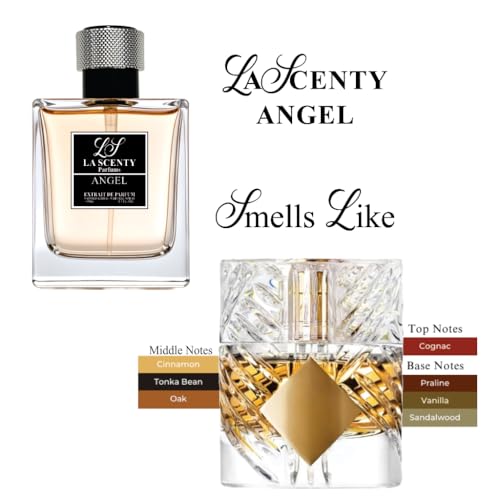 ANGEL | Inspired by K|.LIAN Angel's Share for Men & Women (1.7oz / 50ml) | Extrait de Parfum | Long-Lasting Boozy Amber Gourmand Scent | Unisex Luxury Signature Fragrance