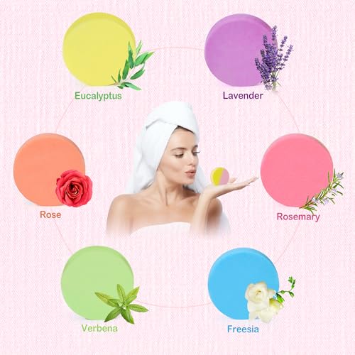 Shower Steamers Aromatherapy, 30PCS Natural Organic Shower Bombs with Essential Oils for Home Spa, Birthday Christmas Gift Basket for Women/Men