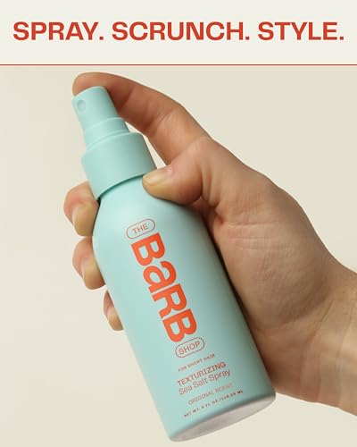 Barb Sea Salt Spray for Hair - Texturizing Beach Wave Spray for Women and Men - Soft Matte Finish, Light Hold - Original Scent - 4 oz