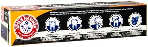 Arm & Hammer Charcoal White Toothpaste, 75ml