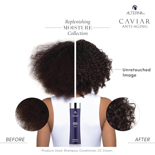 Alterna CAVIAR Anti-Aging Replenishing Moisture Conditioner | For Dry, Brittle Hair | Protects, Restores & Hydrates | Sulfate Free