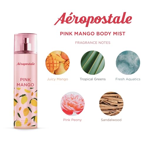 Aeropostale Pink Mango Body Mist, 8 fl. oz.