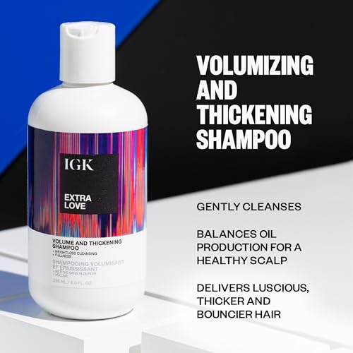 IGK Extra Love Volume and Thickening Shampoo 236 ml / 8 oz