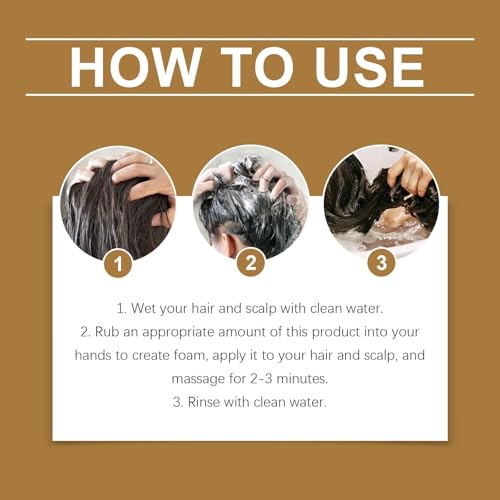 2Pcs Anti-Hair Fall Hair Loss Shampoo, Anti-Hair Fall Promote Hair Growth, Anti Hair Loss Shampoo, Moisturizing & Promoting Hair Growth, Suitable for All Hair Types (2PCS)