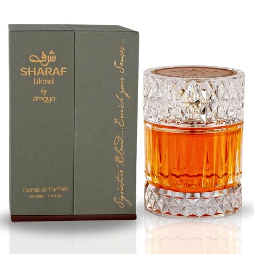 Sharaf Blend & Sharaf The Club - Extrait De Parfum Spray 100ML (3.4OZ), Long Lasting, Signature Blend - Enrich Your Senses.