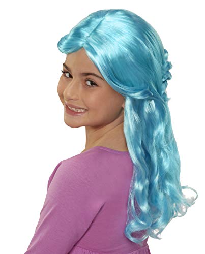 CGH Cute Girls Hairstyles! Wig - Turquoise Wavy Hair Style & Wear Wig