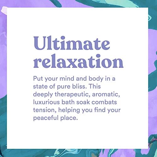 ASUTRA Dead Sea Bath Salts (Ultimate Relaxation), 16 oz - Soak in Rich & Vital Healing Minerals - Relax & Calm Your Mood with Lavender, Cedarwood, & Marjoram Essential Oils