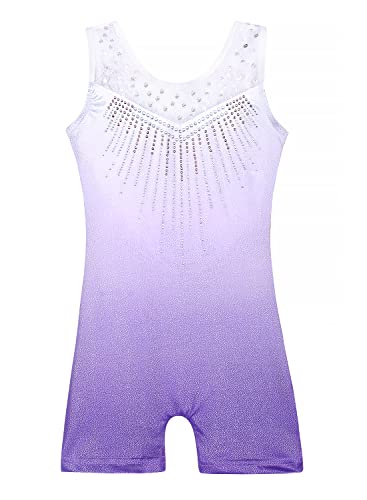 DAXIANG Purple Leotard for Girls 3t Dance Leotard Ballet Tutu Toddler Gymnastics Leotard