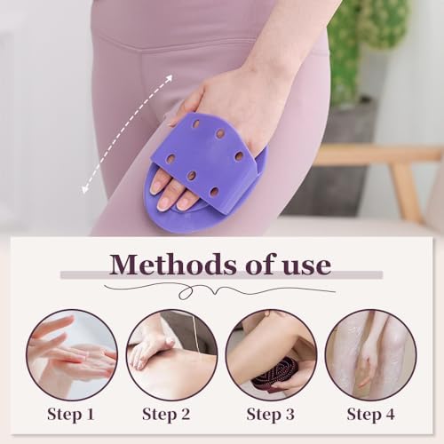 2pcs Meridian Brush Massage Brush, 2025 Upgraded Whole Body Relaxation Massage Comb Essential Oil Brushs, Household Waist Massager Muscle Massages Tool, Meridian Massages Brushs (Transparent)