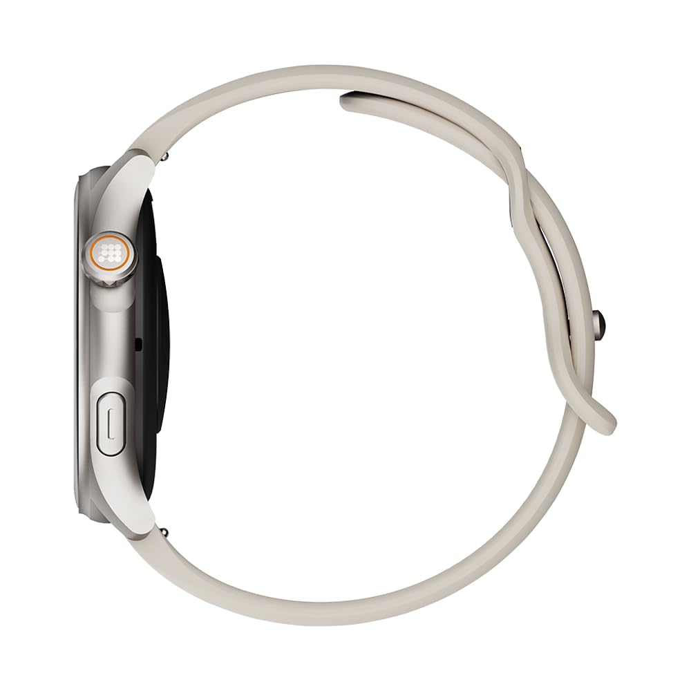 Cubitt Aura Smartwatch/Fitness Tracker with 1.43" Touch AMOLED Screen, Bluetooth Calling, 60+ Sports, Blood Oxygen, Heart Rate, Stress/Sleep Monitor, Waterproof, Step Counter, Compass Support