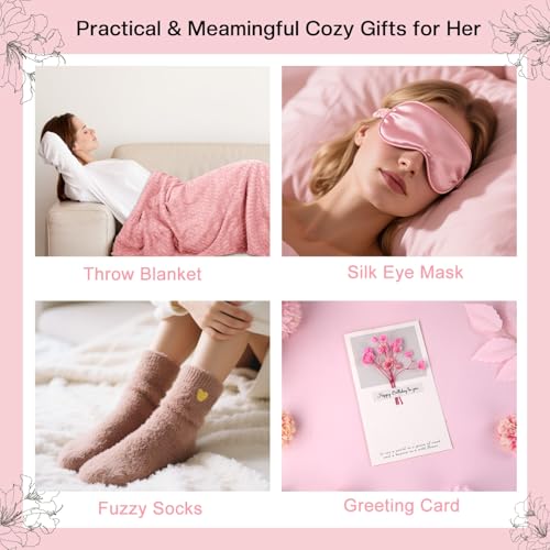 Best friend Birthday Gifts for Women Friendship, Birthday Gift for Women Mom Wife Her Best Friend Sister Aunt Teen Girl Girlfriend, Relaxing Spa Bath Gift Set Self Care Get Well Gift Baskets