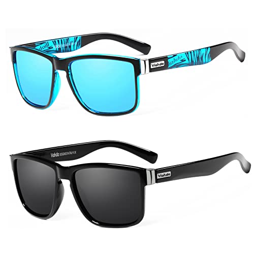 VIAHDA Polarized Sports Sunglasses for Man Cycling Running Fishing Golf Sun glasses Women HD6009