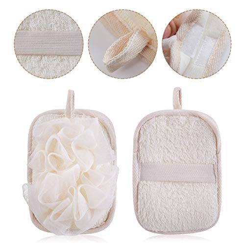 Bath Loofah Sponge Shower Clean Skin Gentle Sensitive Soft (2 Pack)