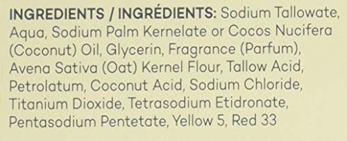 Yardley Oatmeal and Almond Bar Soap, Oatmeal & Almond, 4 Ounce (Pack of 4)