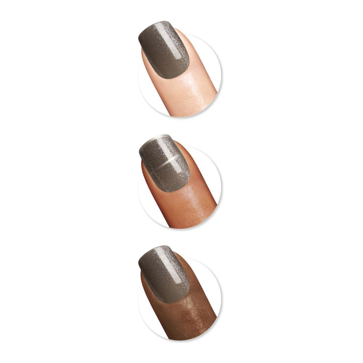 Sally Hansen Instant Cuticle Remover | 15-Second Gel & 30 Press-On Nail Designs