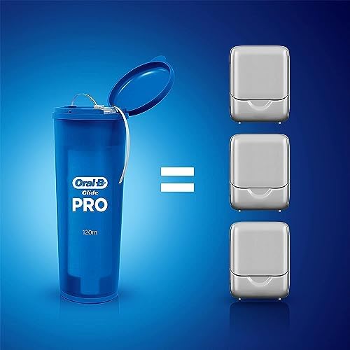 Oral-B Glide PRO Refillable Dental Floss Starter Kit + Refill, 240m