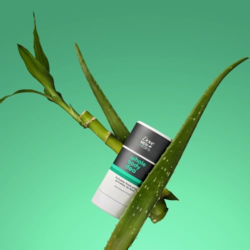Dove Men+Care Whole Body Deo Aluminum-Free Deodorant Spray Aloe + Bamboo Suitable from Pits, Privates, to Feet 4 oz